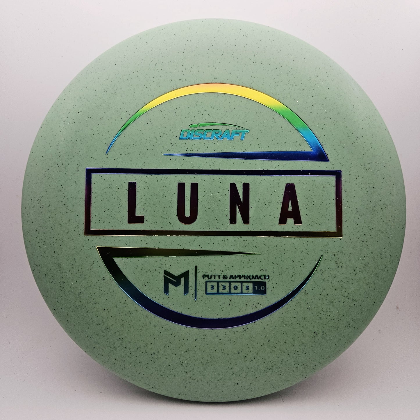 #18502 170-172g Green Rubber Blend Luna