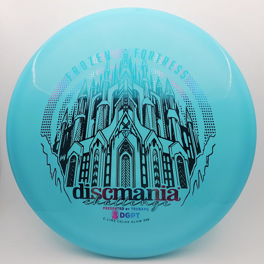 #13343 175g Blue, Discmania Challenge Fundraiser Glow C-Line P2x