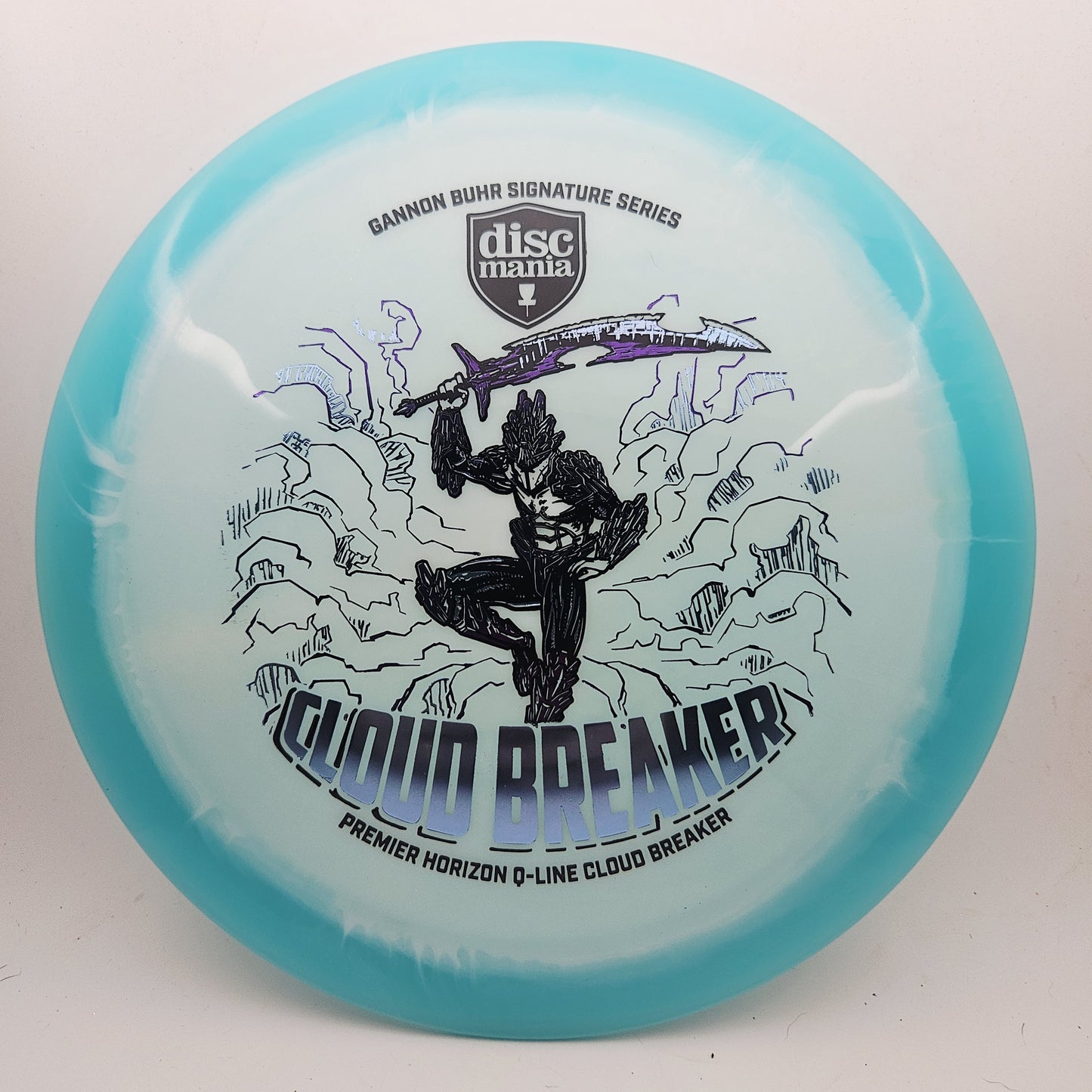 #19582 173g White / Turquoise, Gannon Buhr Signature Series Premier Horizon Q-Line Cloud Breaker - Gannon Buhr Signature Series Premier