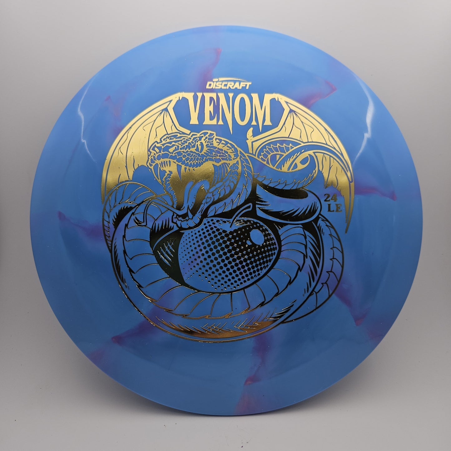 #6459 173-174g Blue, Ledgestone 2024 ESP Swirl Venom - Ledgestone 2024