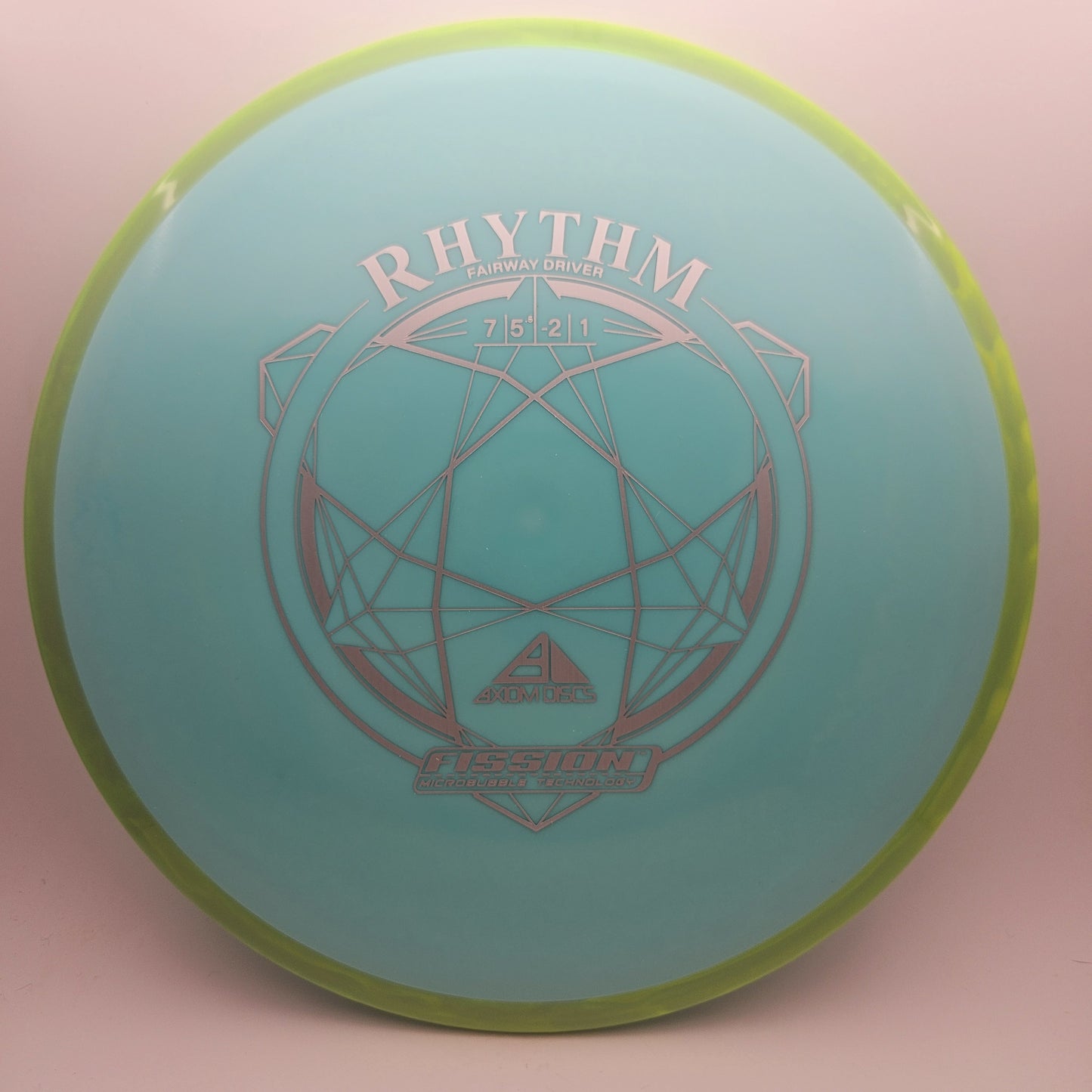 #10317 156g Teal / Green Fission Rhythm