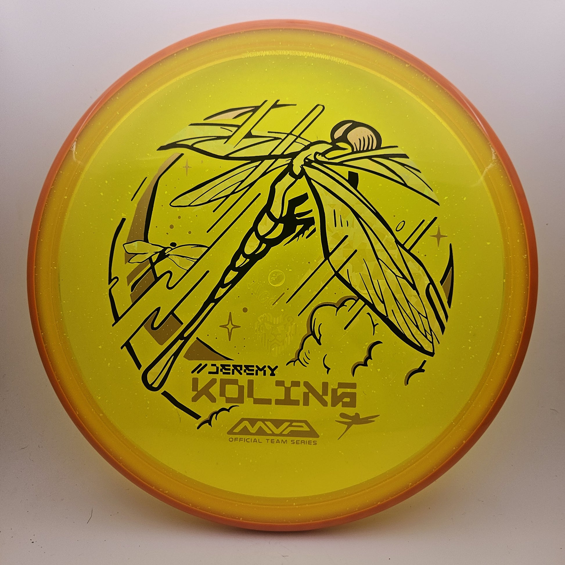 #10749 170g Yellow / Orange, Jeremy Koling Tour Series Particle Glow Proton Tempo - Jeremy Koling Tour Series