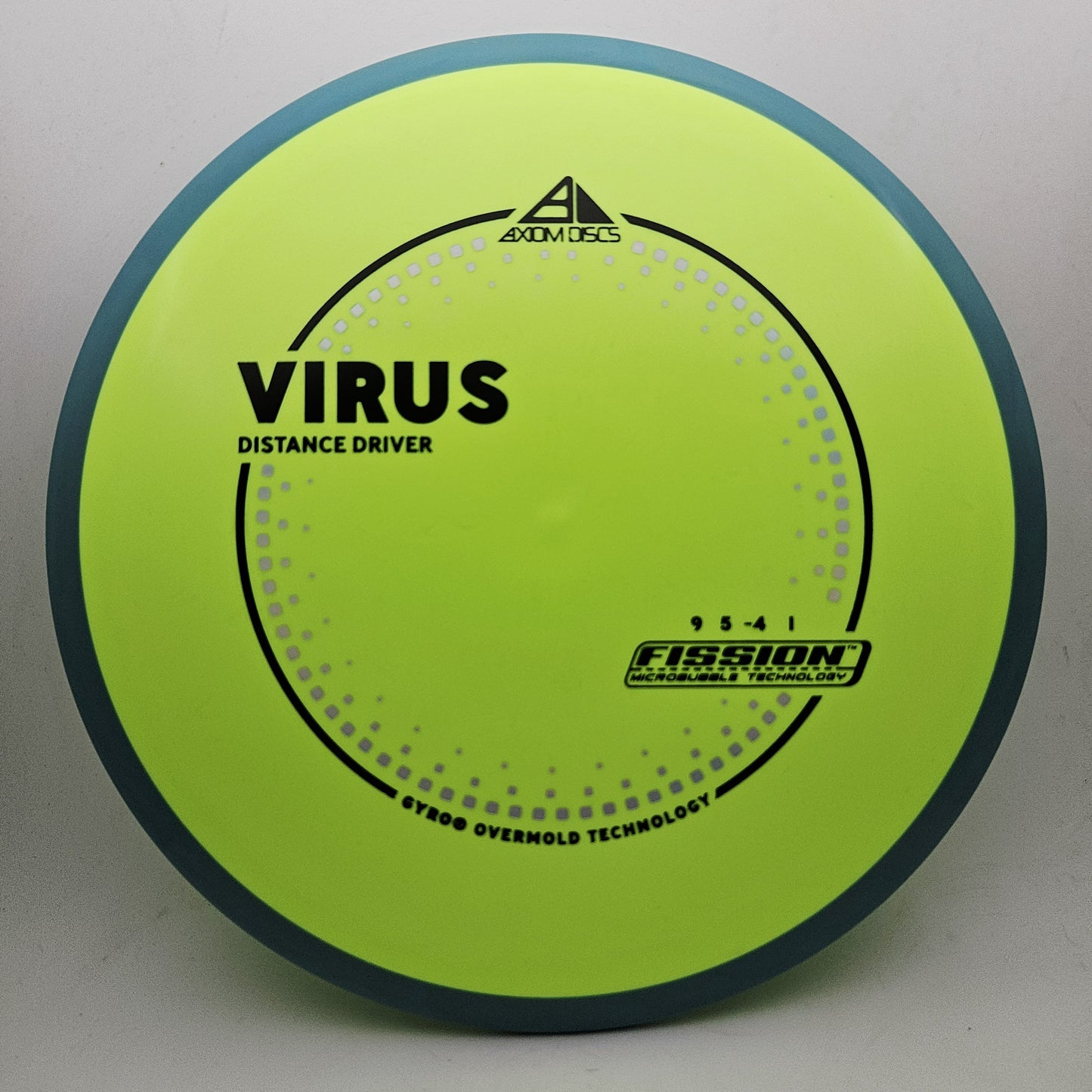 #19440 159g Dayglo / Teal PLC Fission Virus