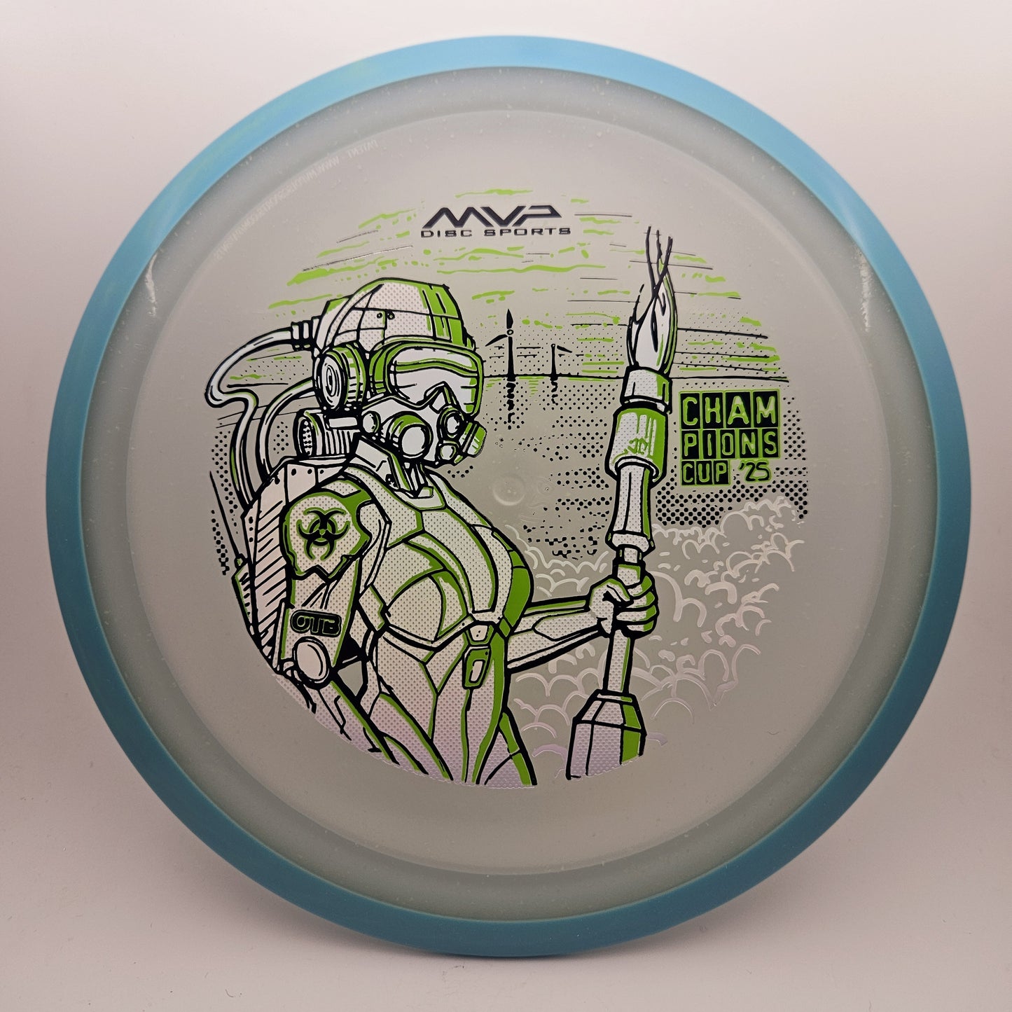 #12331 172g Clear / Blue, Champions Cup 2025 Particle Glow Proton Virus