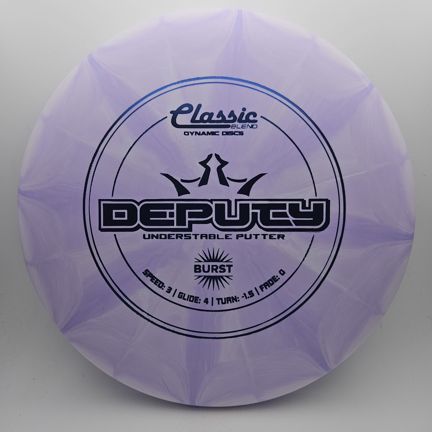 #10881 174g Purple Classic Burst Deputy