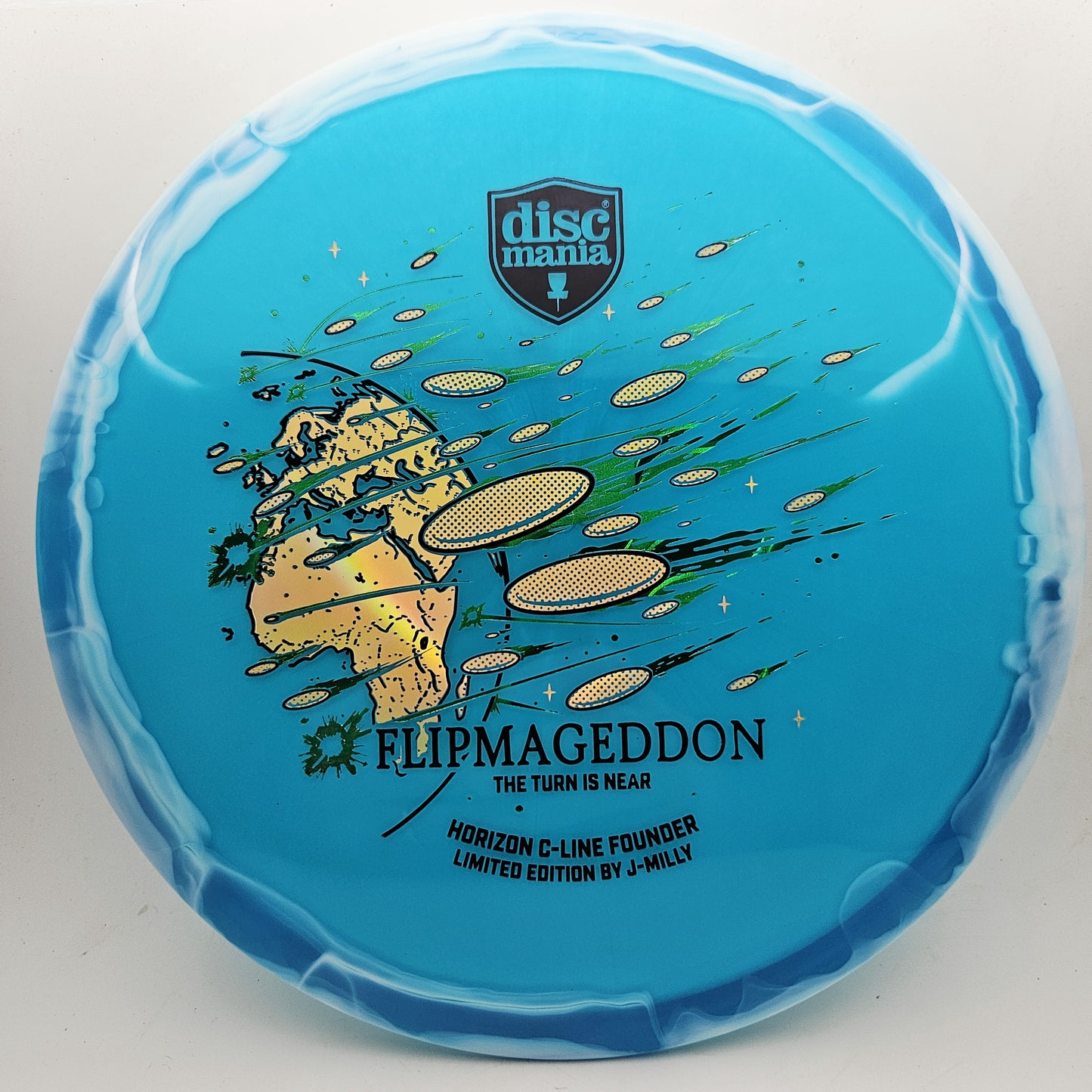 #20530 173g Blue, J-Milly Flipmageddon Horizon C-Line Founder - J-Milly Flipmageddon