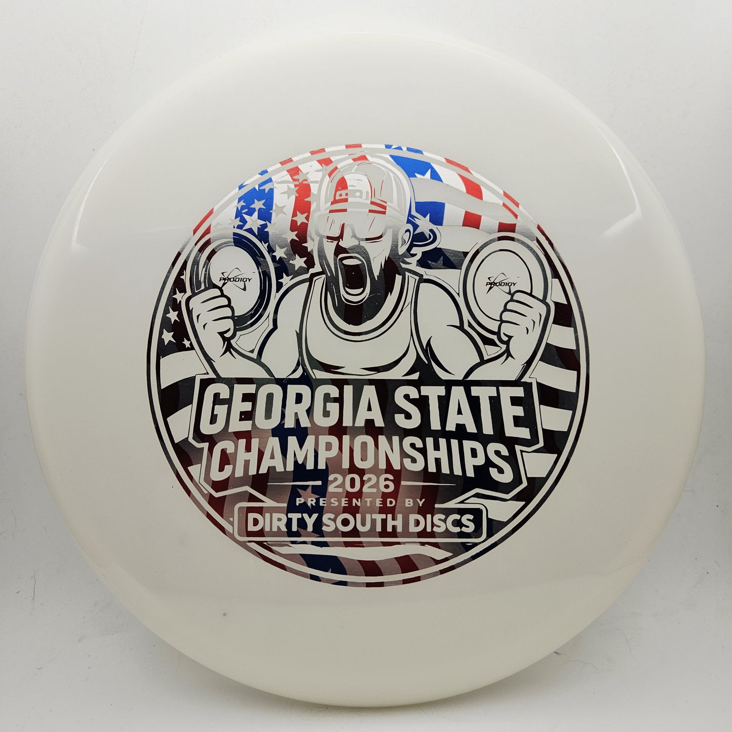 #19338 174g White, Georgia States 400 Rook - Georgia States