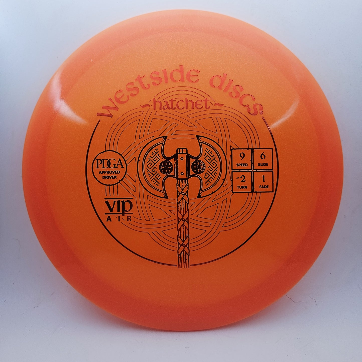 #20125 157g Orange VIP Air Hatchet