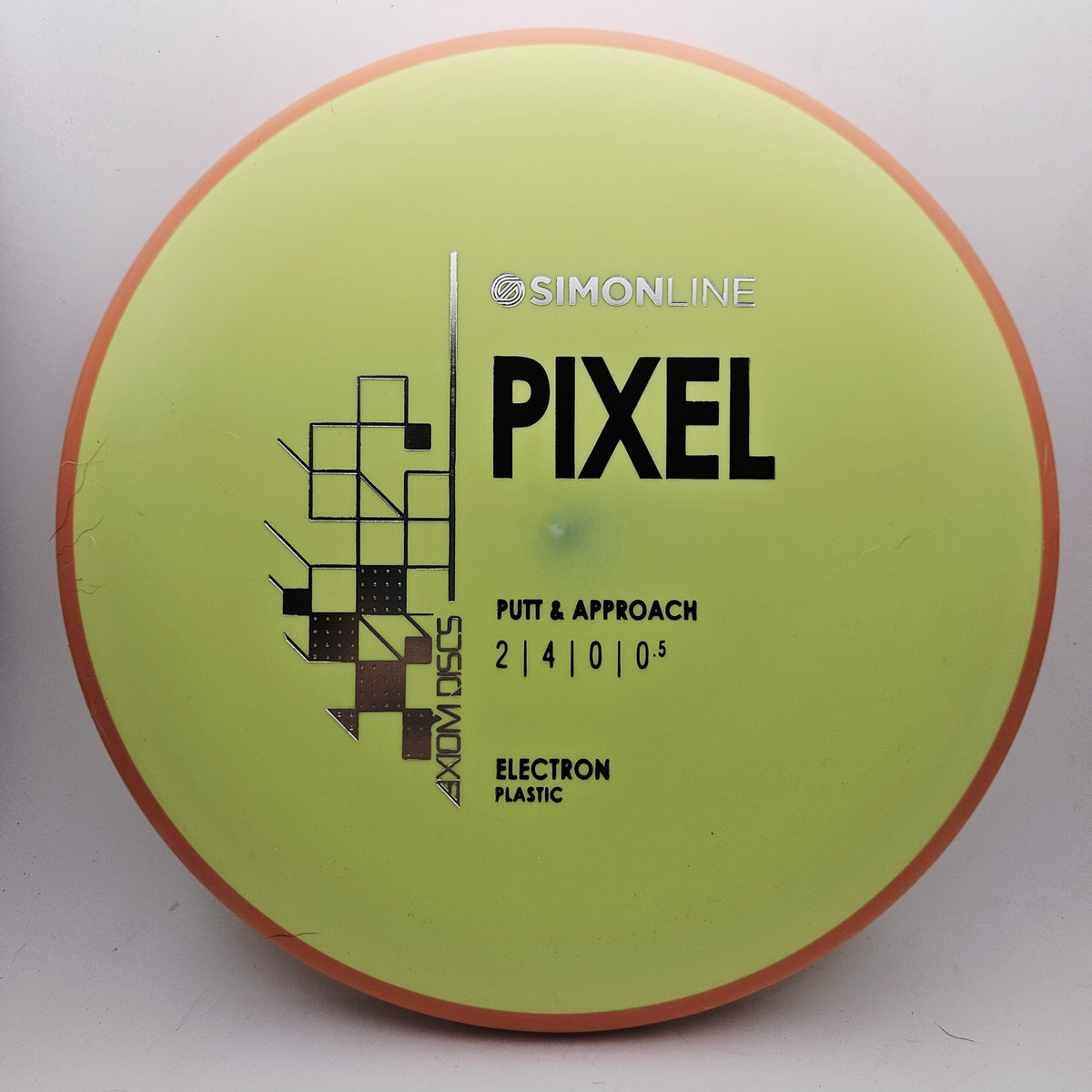 #21041 170g Dayglo / Orange Electron Pixel