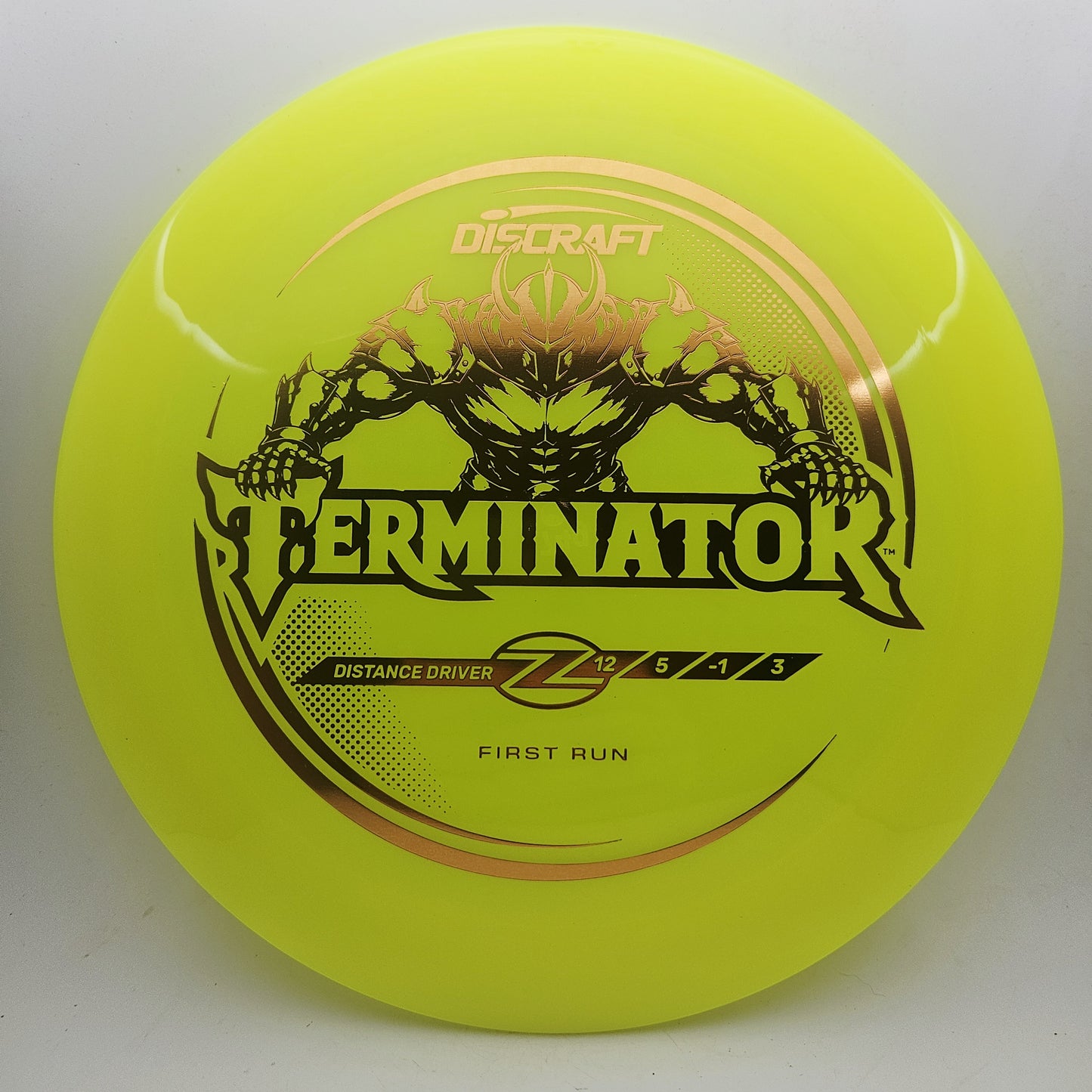 #20714 174g Yellow, First Run Z Terminator - First Run