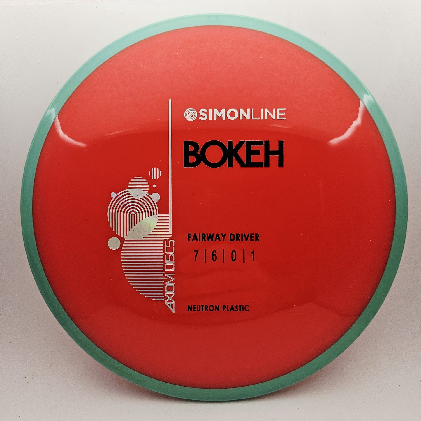 #20564 174g Red / Teal PLC Neutron Bokeh