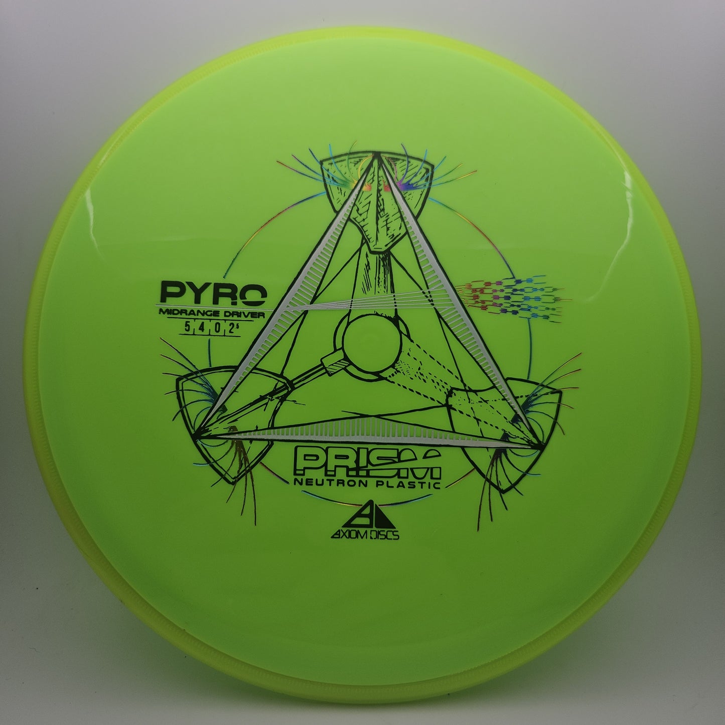 #7866 178g Dayglo / Yellow Prism Neutron Pyro