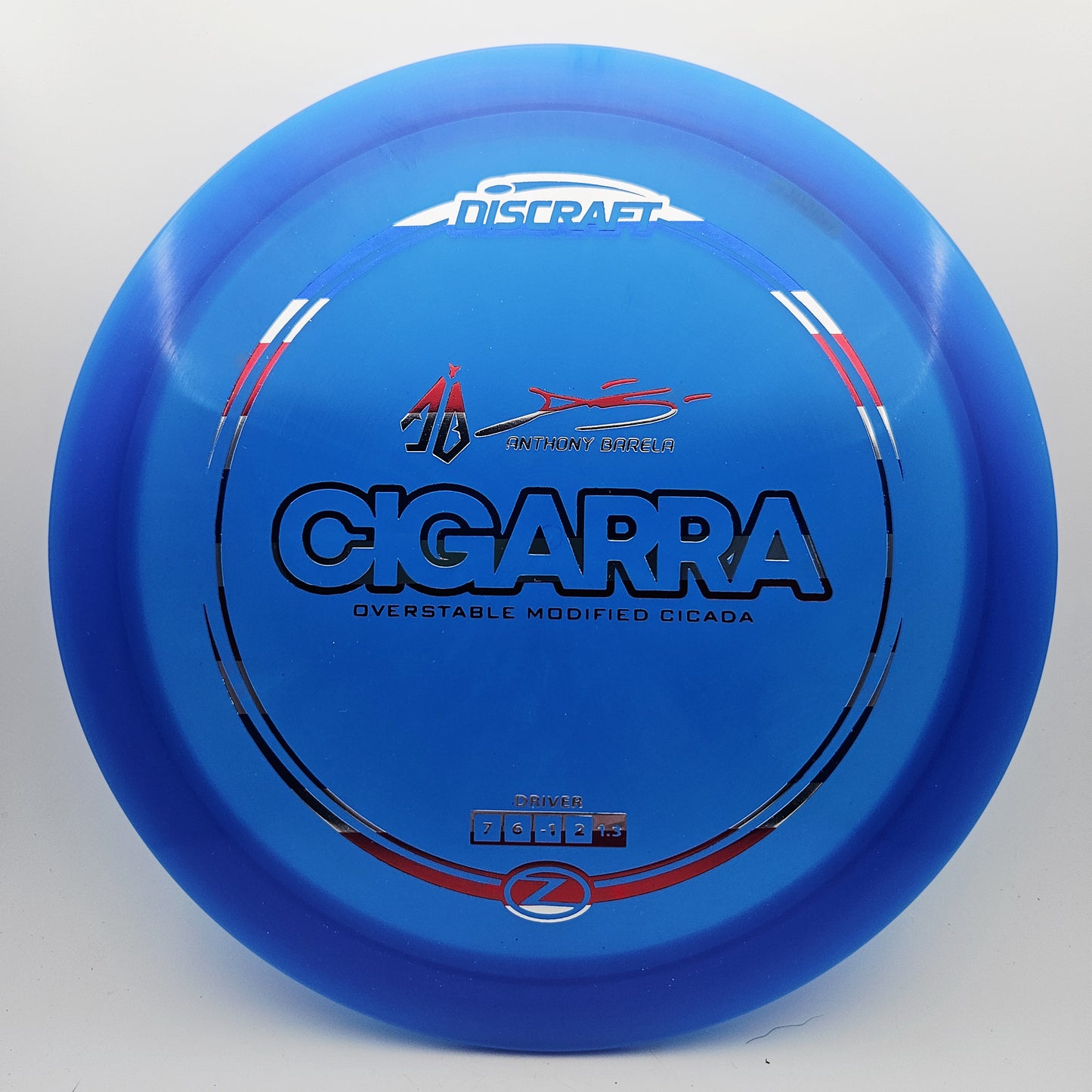 #16516 173-174g Blue Z Cigarra