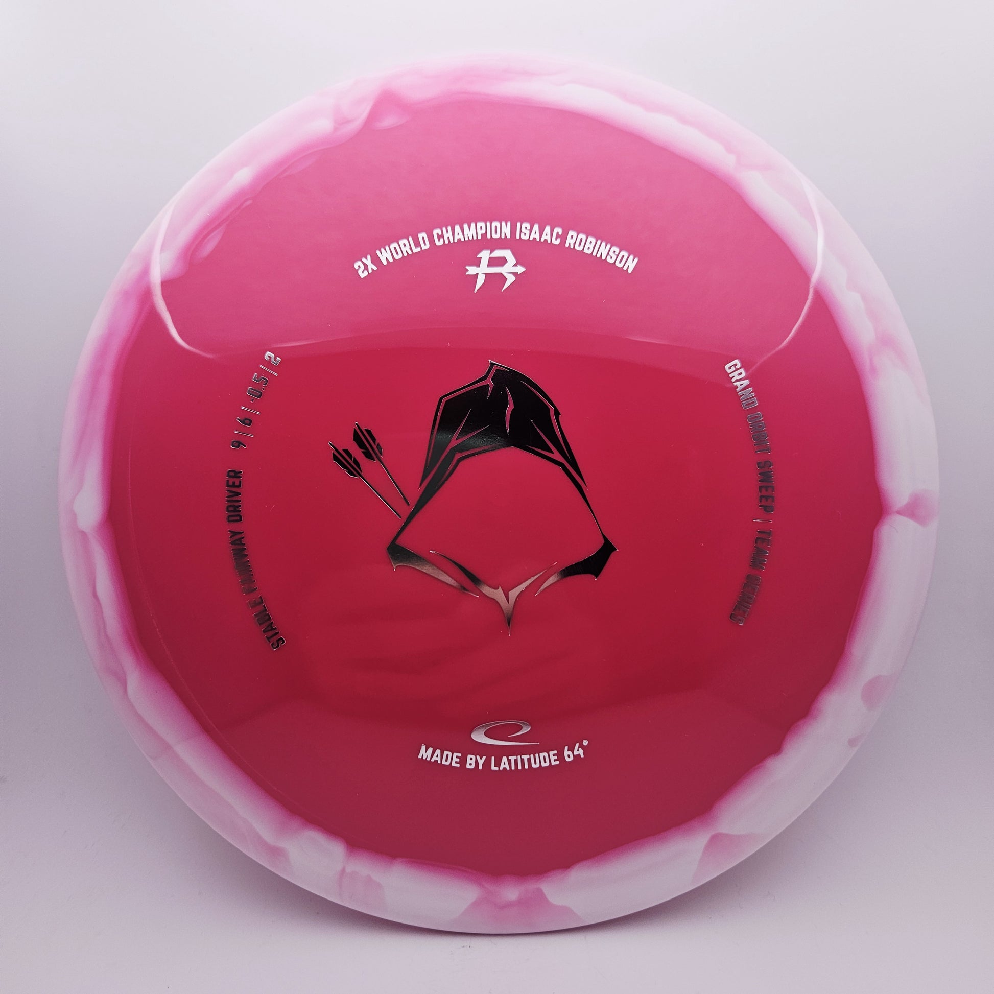 #13877 174g Pink / White, Isaac Robinson Team Series Royal Grand Orbit Sweep