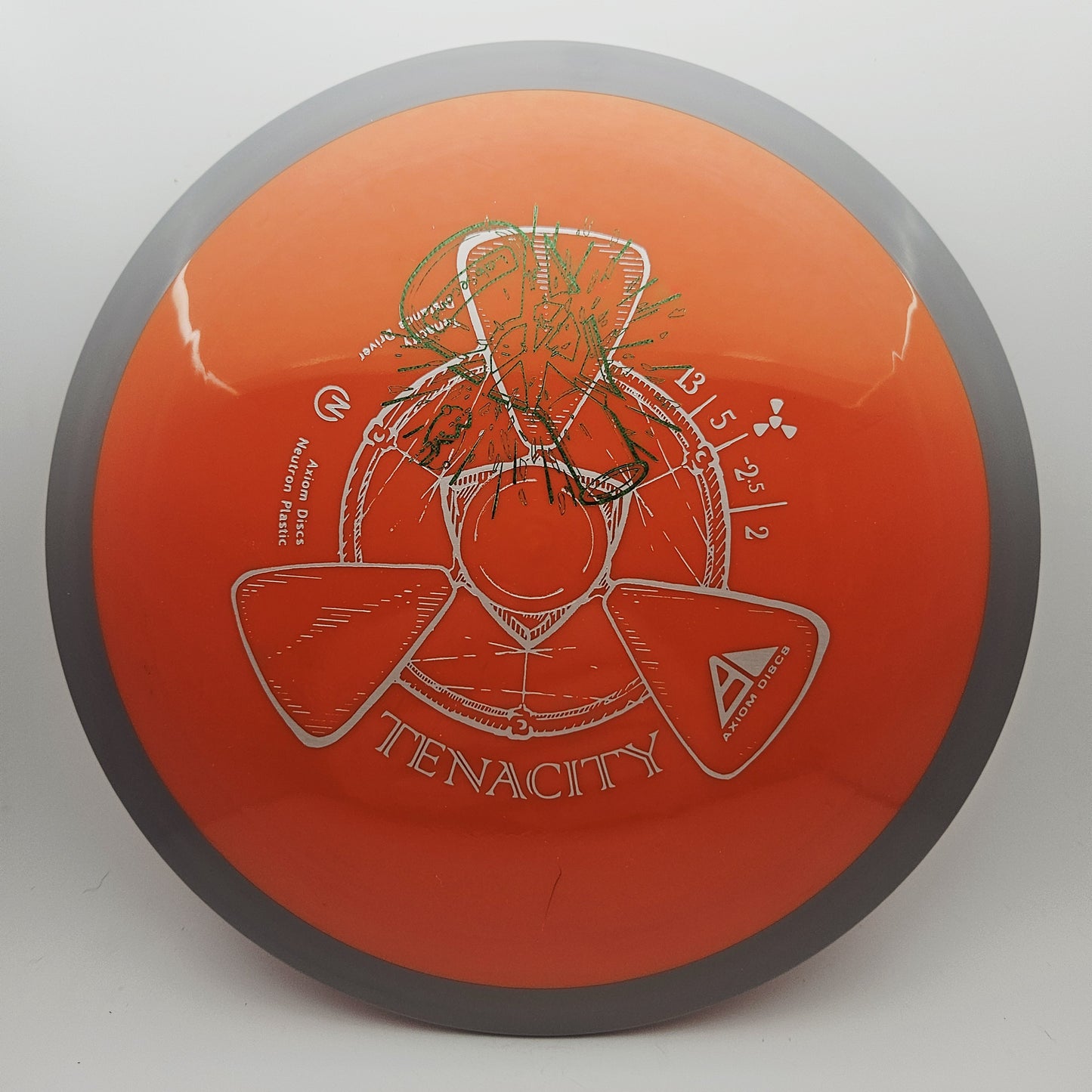 #15963 174g Orange / Grey, Lab Second Neutron Tenacity - Lab Second