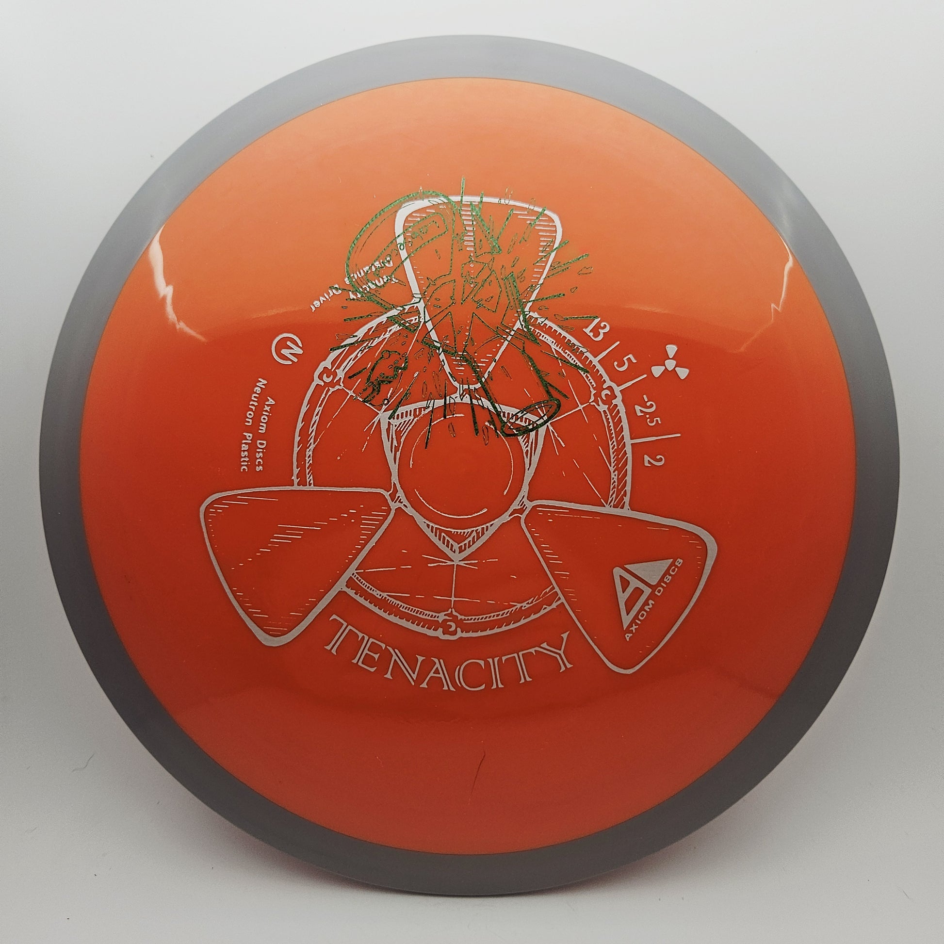 #15963 174g Orange / Grey, Lab Second Neutron Tenacity - Lab Second