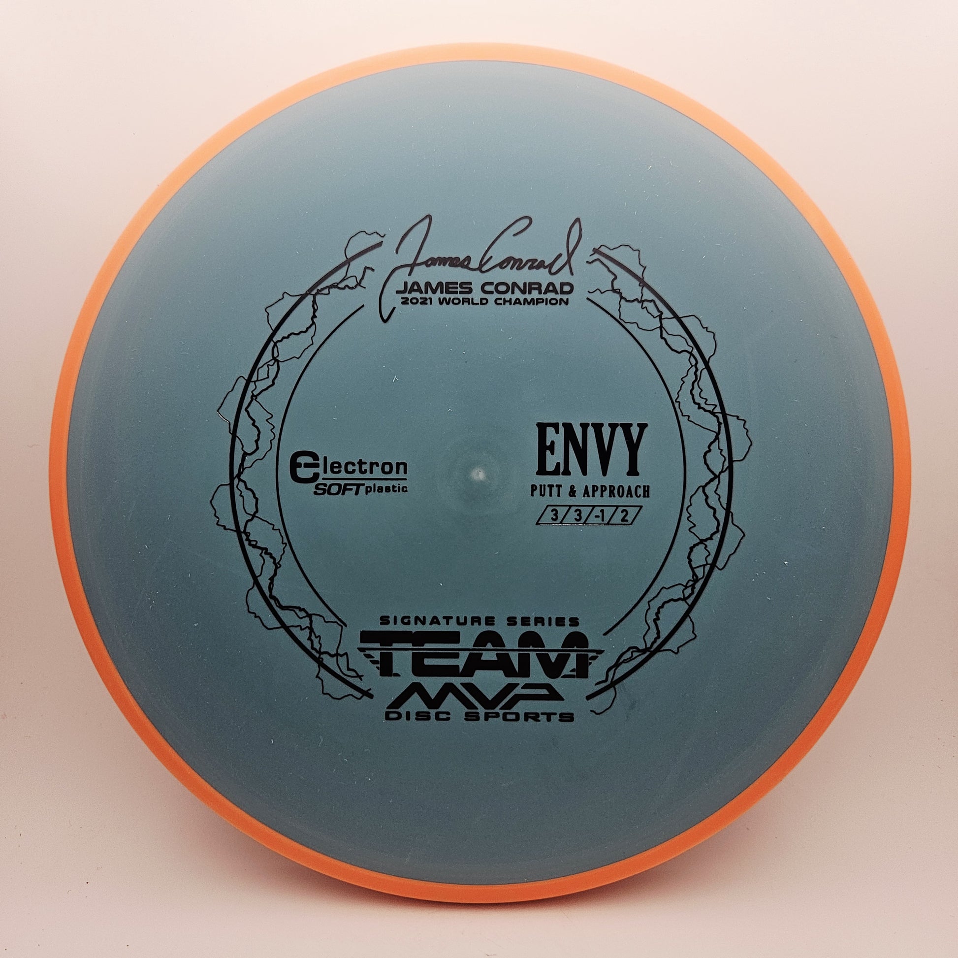#15006 172g Teal / Orange Electron Soft Envy
