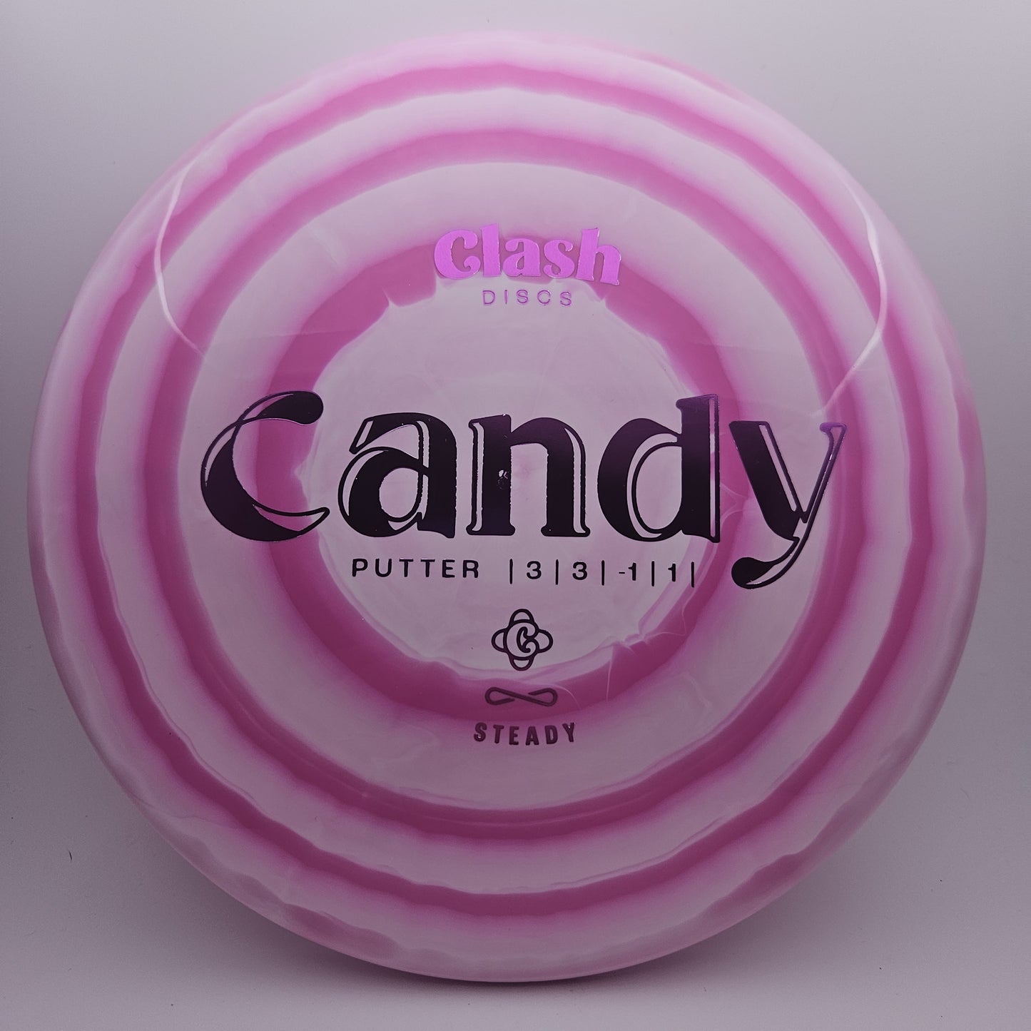 #8187 169g Pink Steady Ring Candy