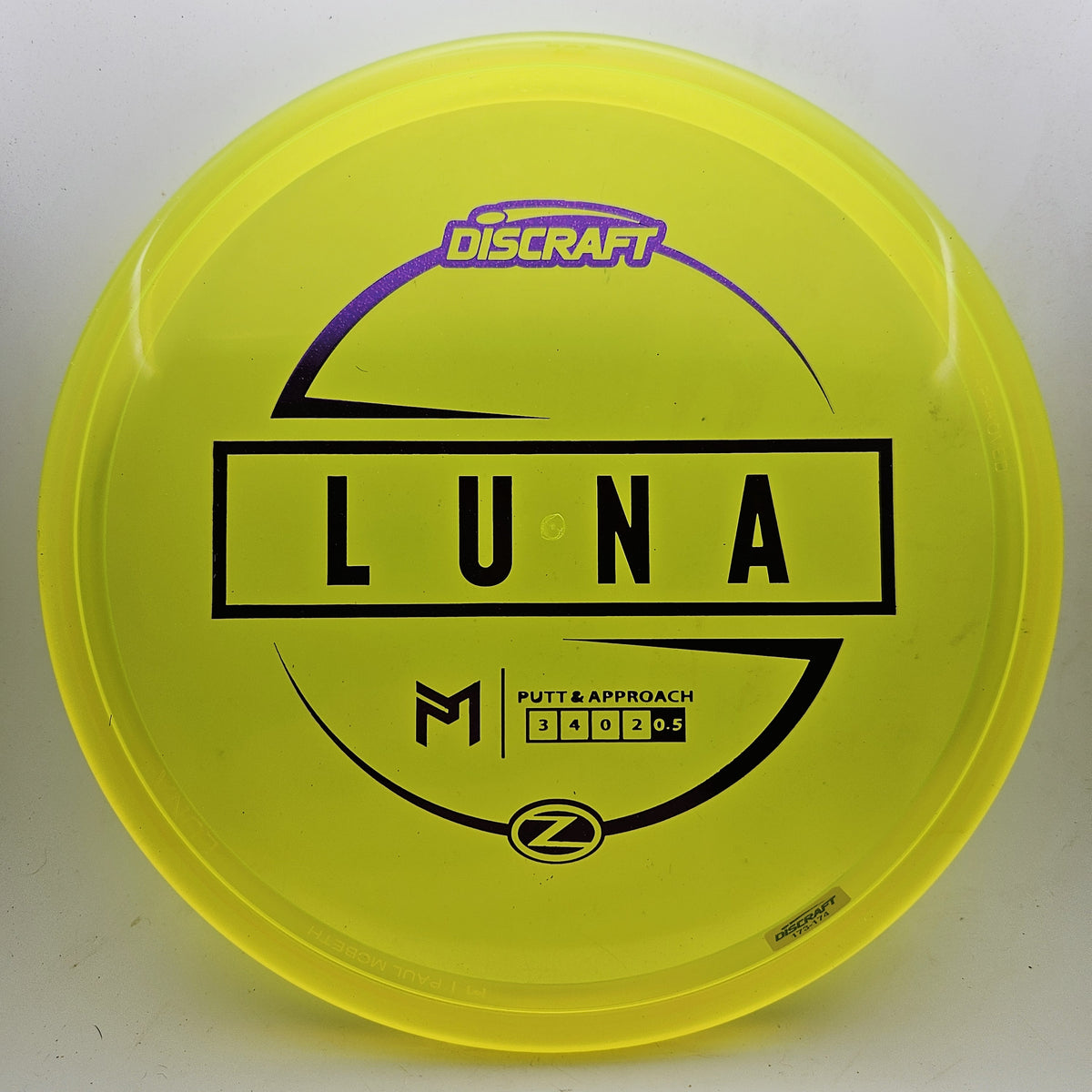 #20594 173-174g Yellow McBeth Z Luna