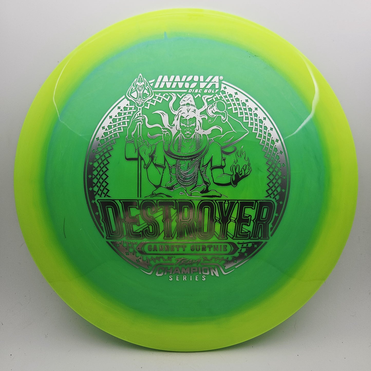 #17645 173-175g Green / Green, Garrett Gurthie Tour Series GG Halo Star Destroyer - Garrett Gurthie Tour Series