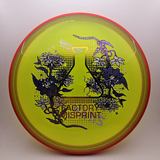 #12204 171g Green / Red, Misprint Particle Glow Proton Soft Proxy - Misprint