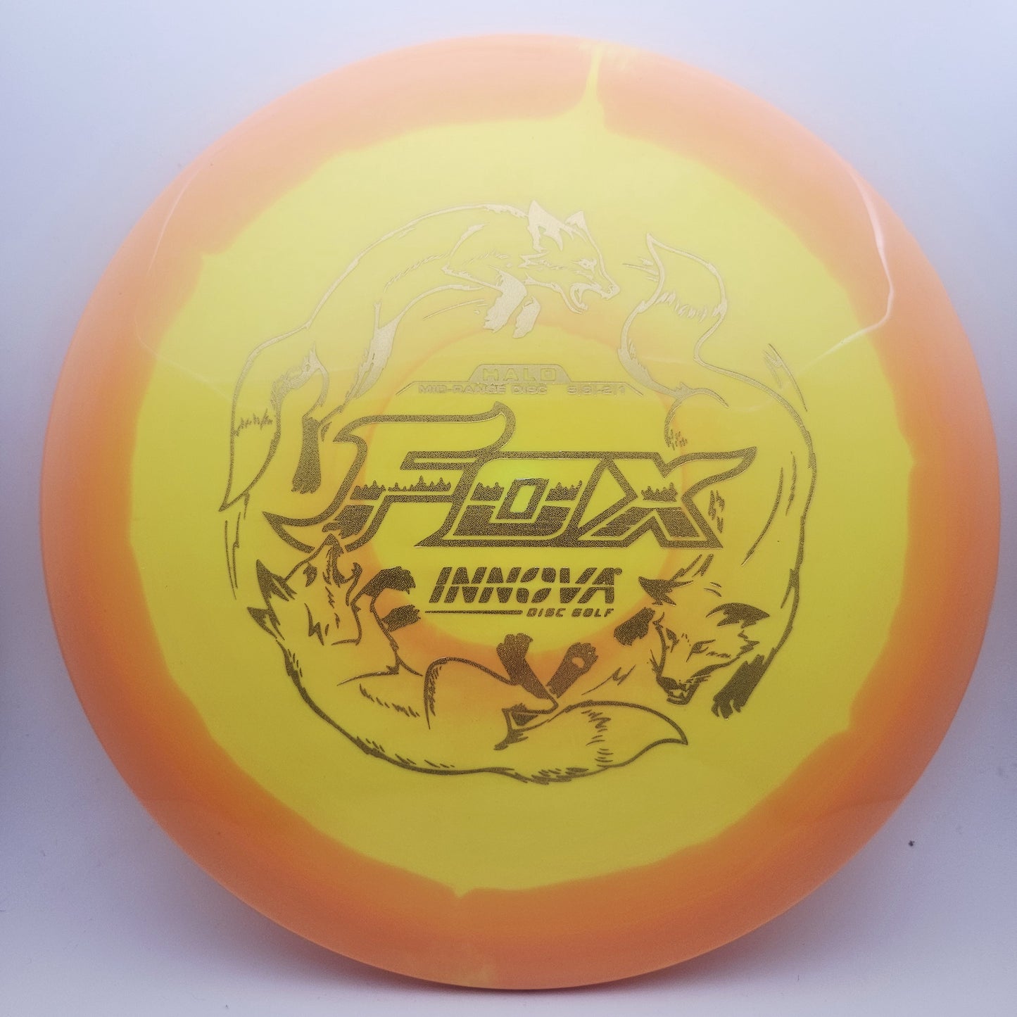 #18058 165g Yellow / Orange Halo Star Fox