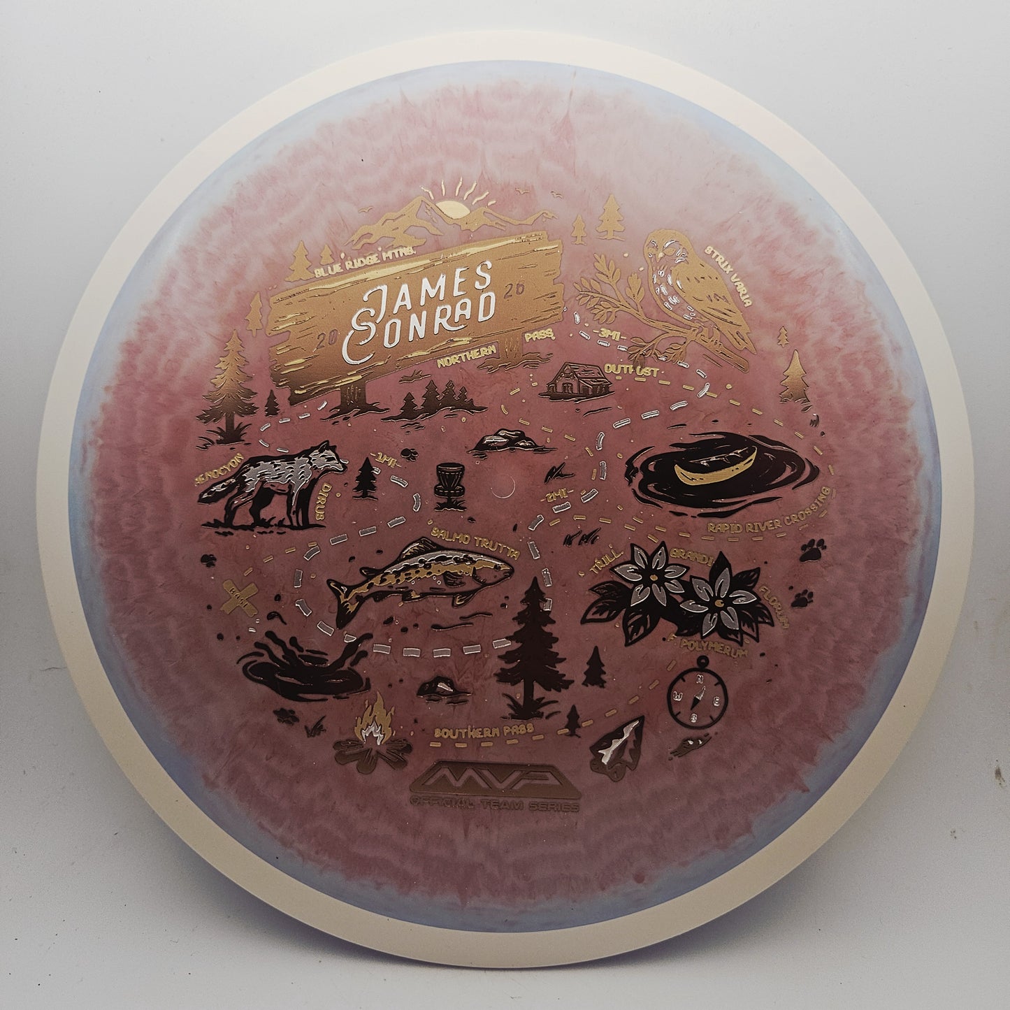 #18831 169g Pink, James Conrad Team Series Fission Trail - James Conrad Team Series