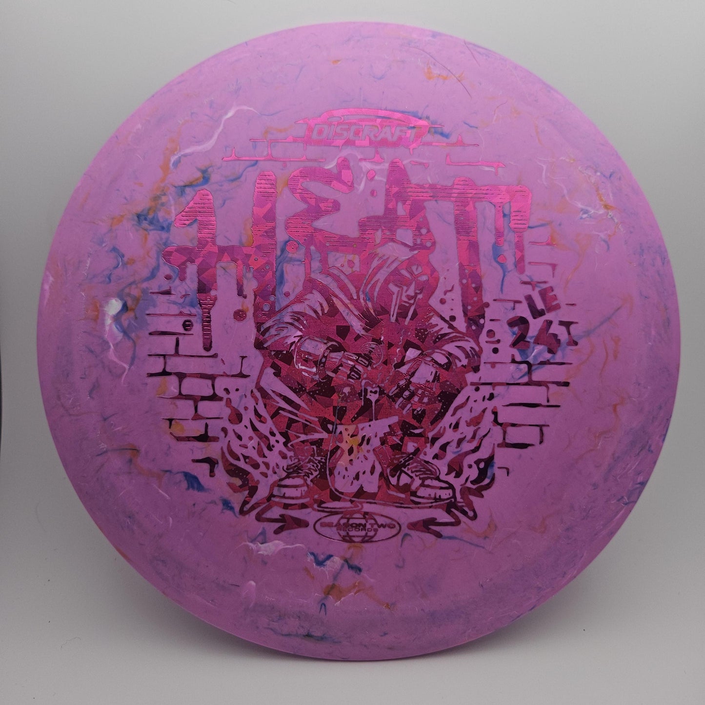 #5572 170-172g Pink, Ledgestone 2024 Jawbreaker Heat - Ledgestone 2024