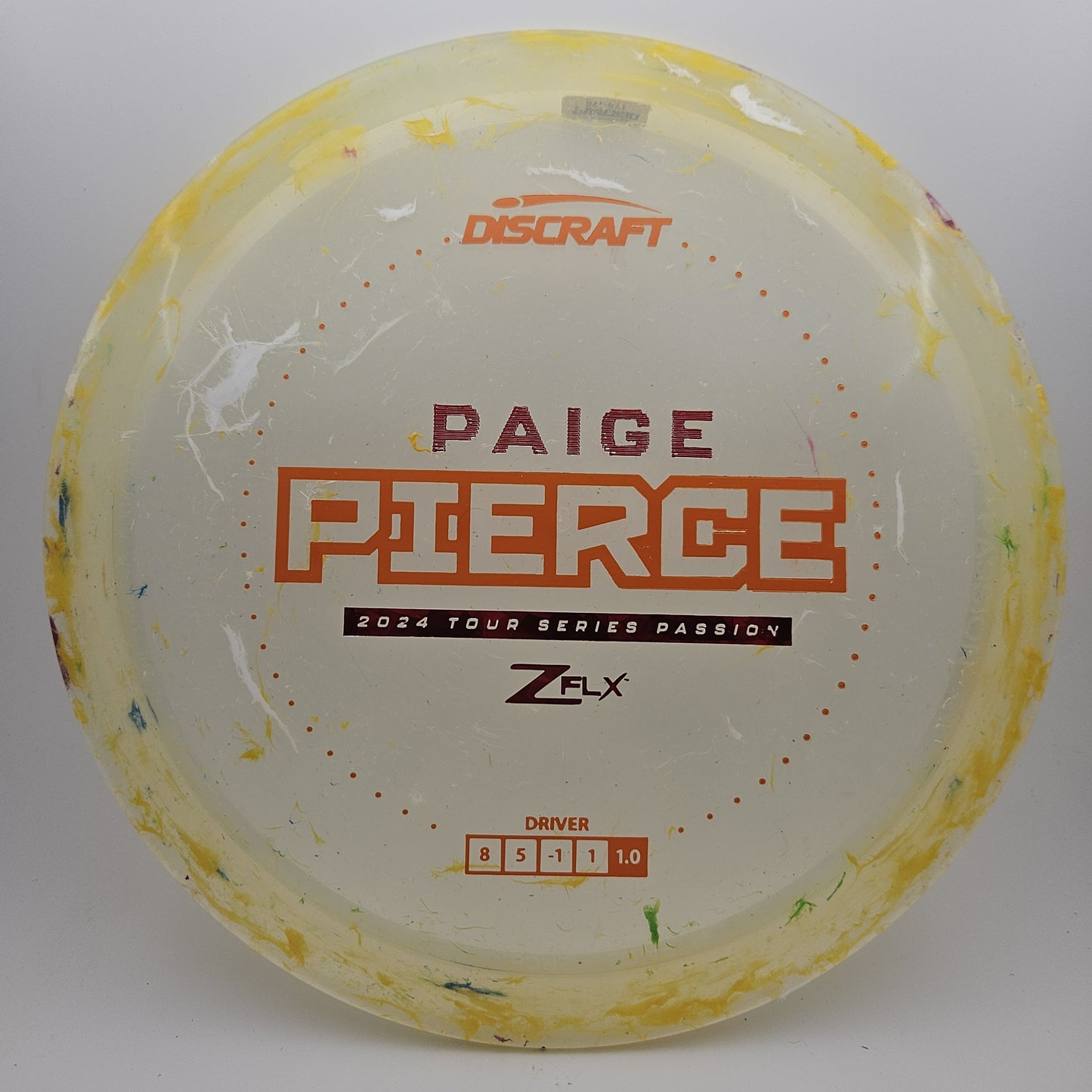 #7418 175-176g Yellow, Paige Pierce Tour Series Jawbreaker Z Flx Passion