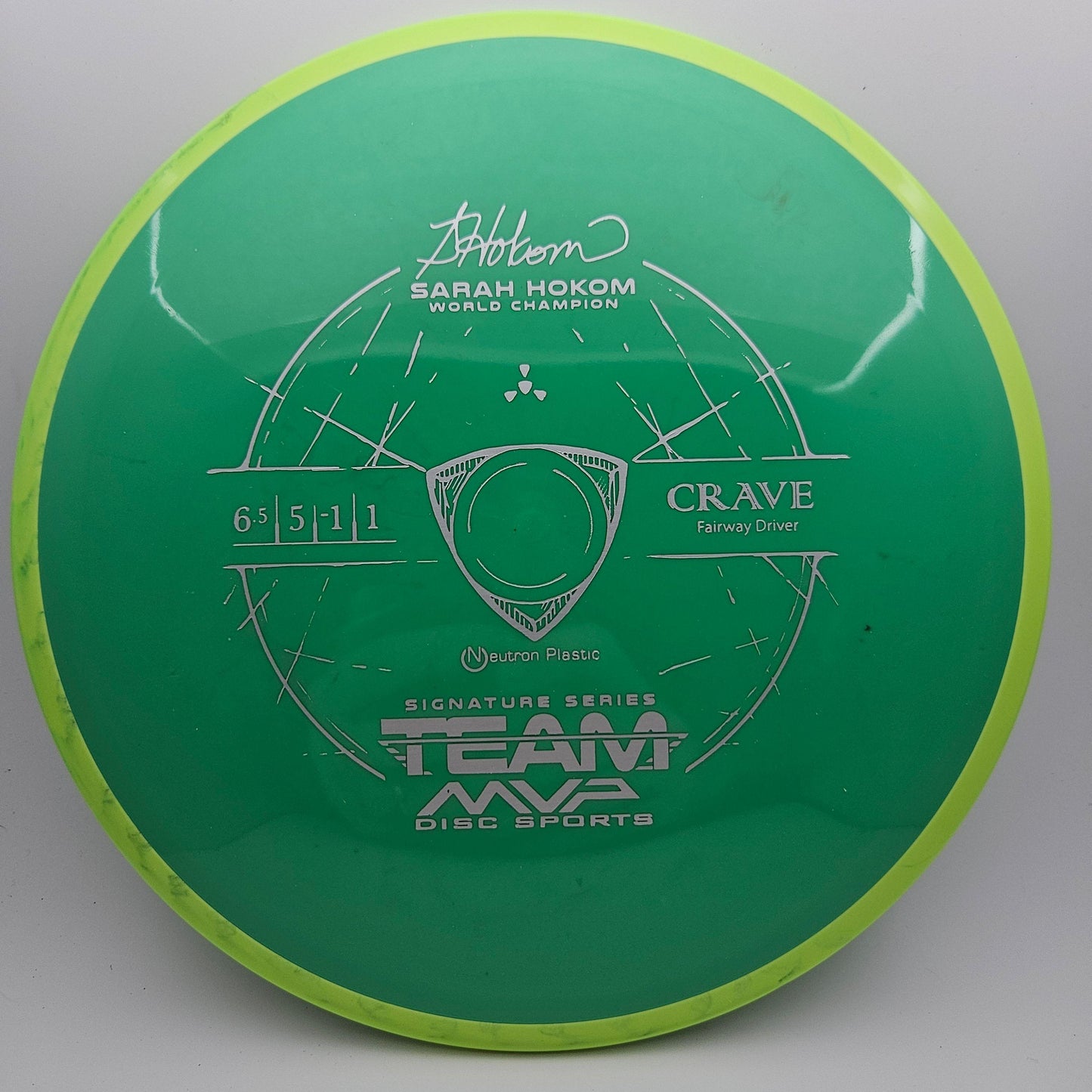 #4303 174g Green / Green Neutron Crave