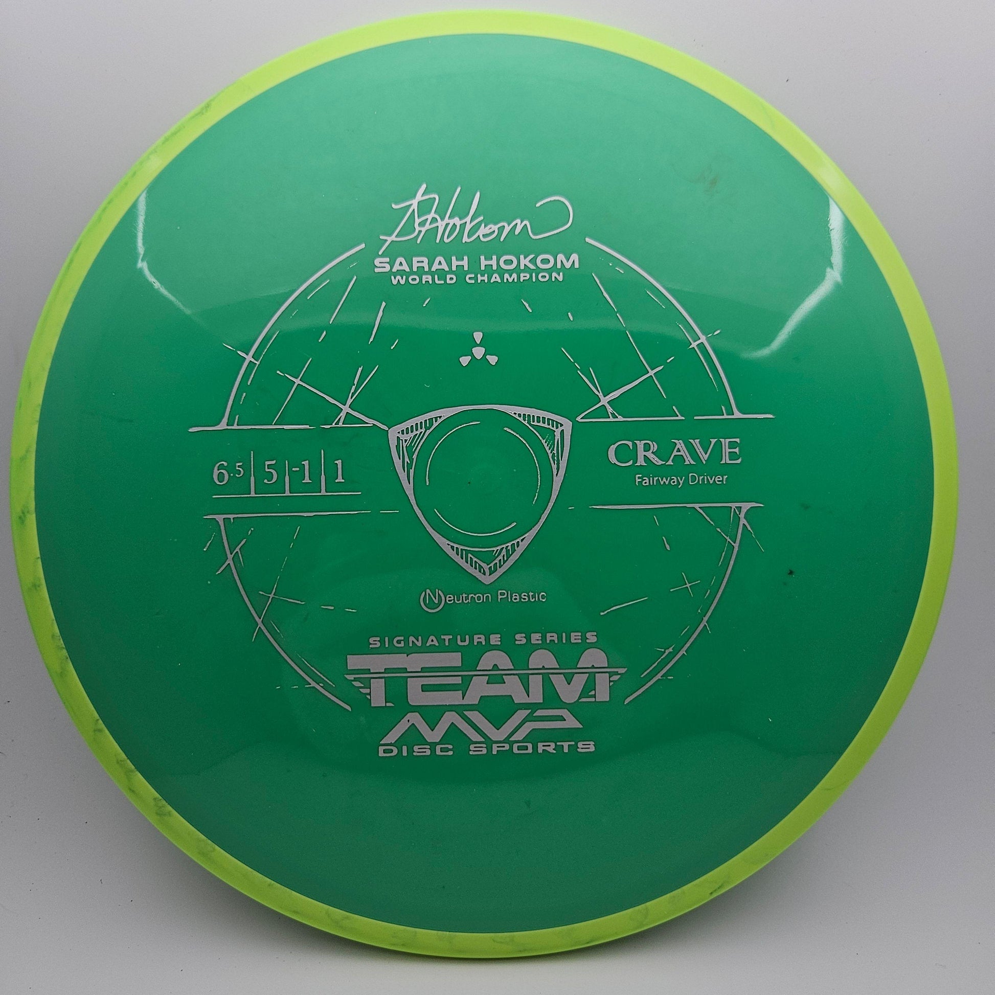 #4303 174g Green / Green Neutron Crave