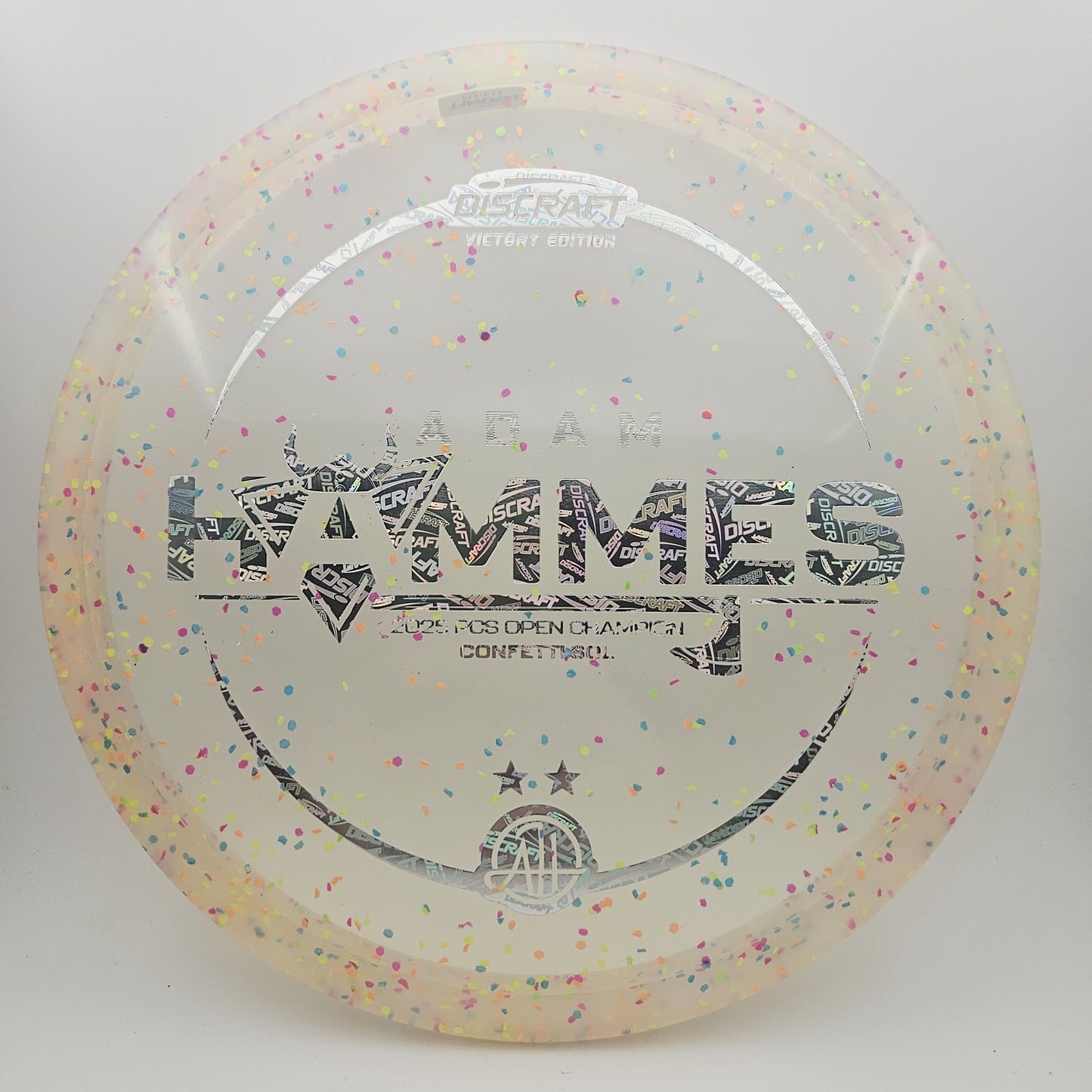 #14520 173-174g Peach, Adam Hammes PCS Open Z Confetti Sol