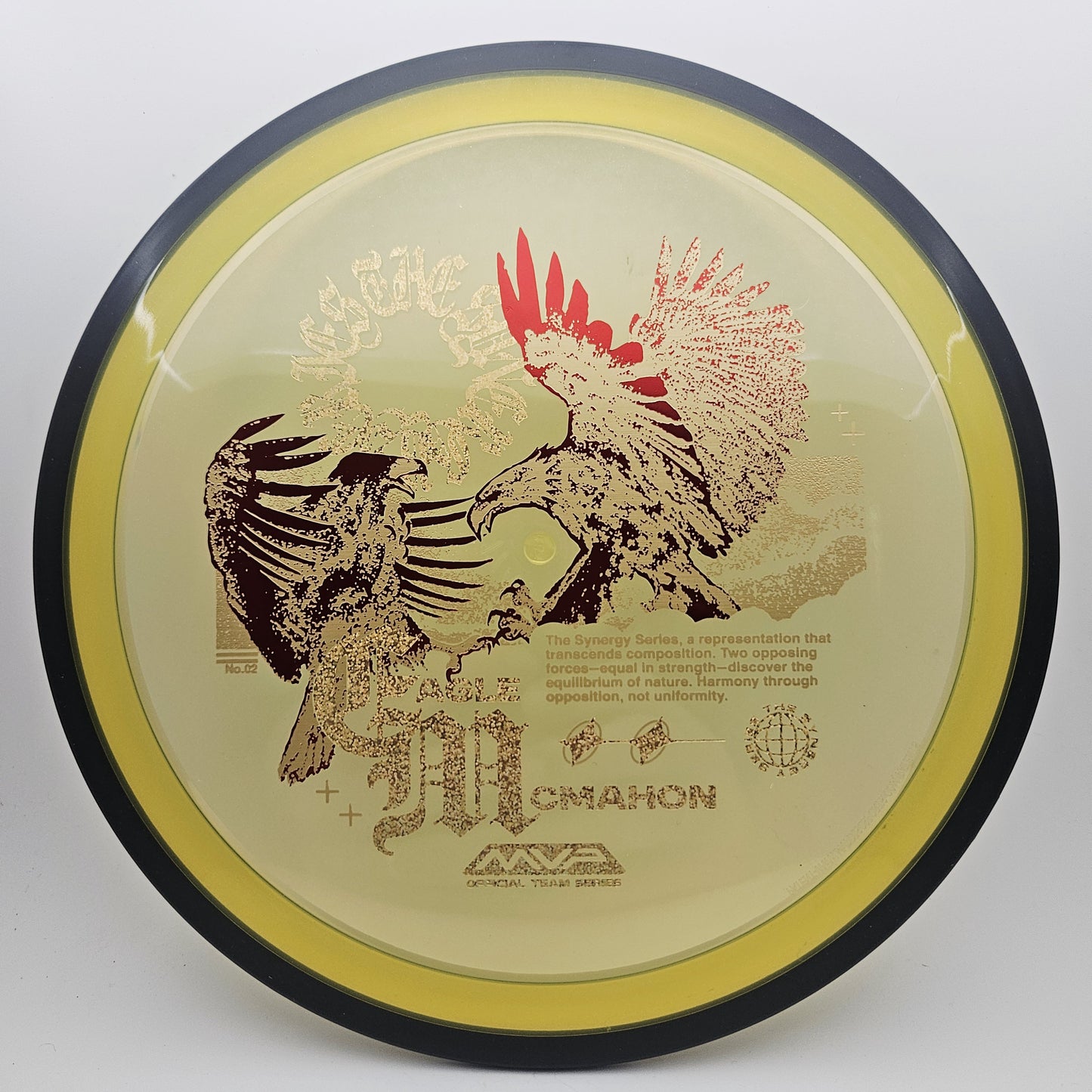 #14611 174g Yellow, Red Foil, Eagle McMahon Signature Series Proton Resistor