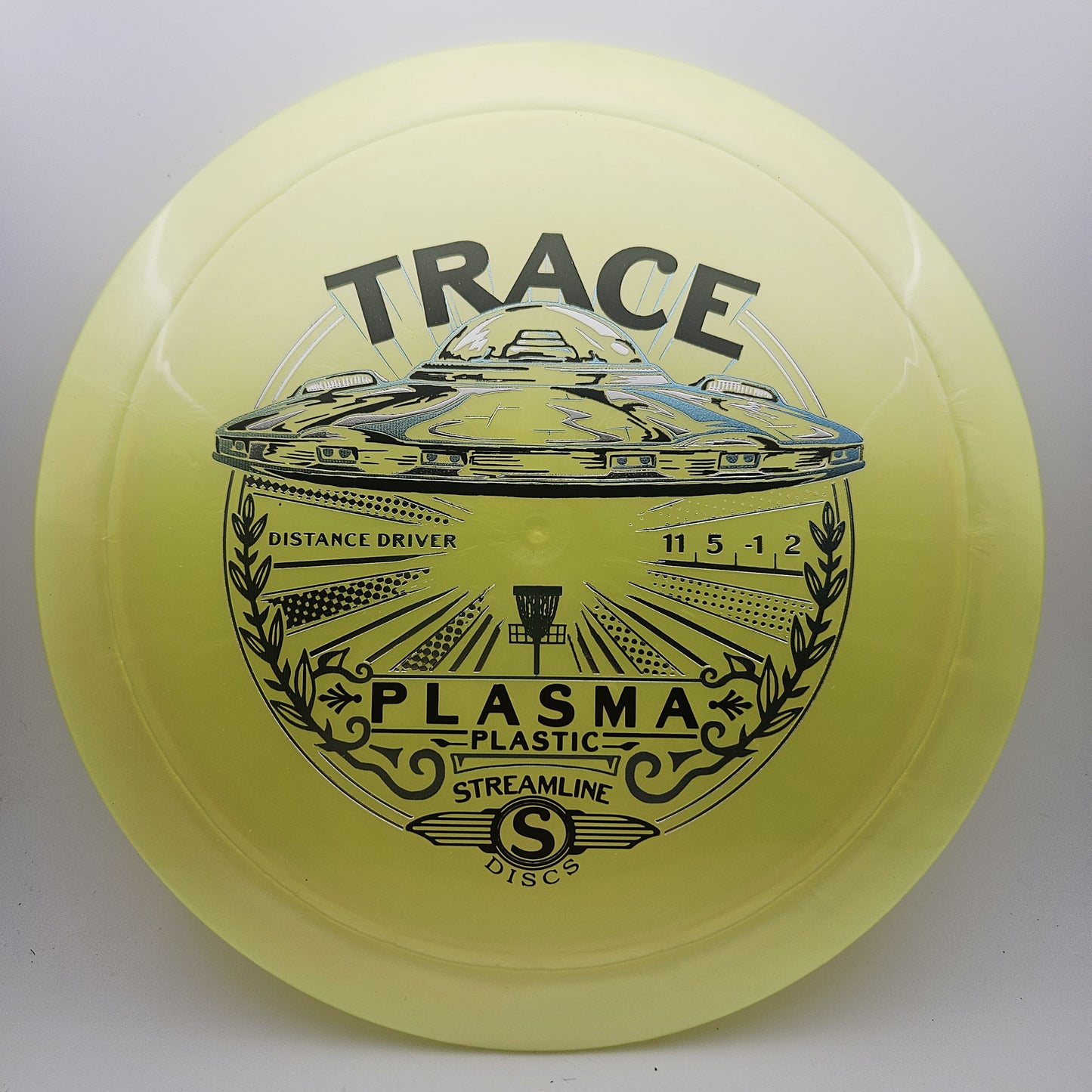 #14264 175g Yellow Plasma Trace