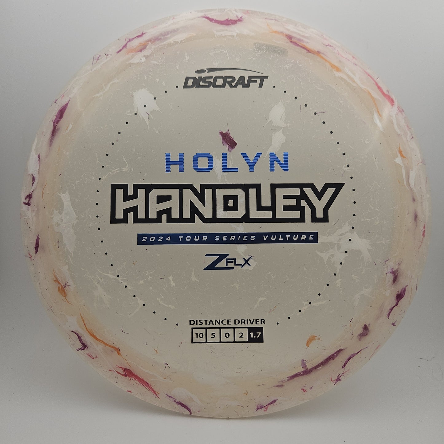 #6484 170-172g Clear, Holyn Handley Tour Series Jawbreaker Z Flx Vulture