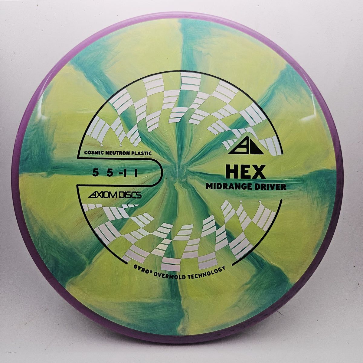 #21095 176g Green / Purple PLC Cosmic Neutron Hex