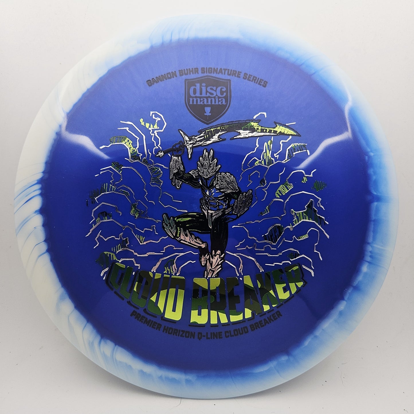 #19578 174g Blue / White, Gannon Buhr Signature Series Premier Horizon Q-Line Cloud Breaker - Gannon Buhr Signature Series Premier