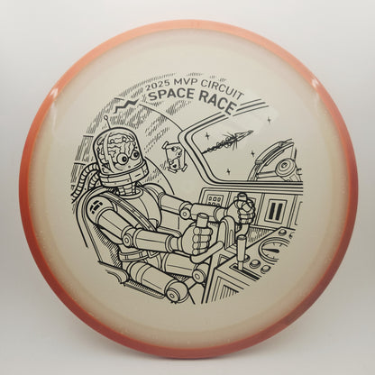 #17060 173g Orange / Blue Glow, Space Race 2025 Particle Eclipse Crave