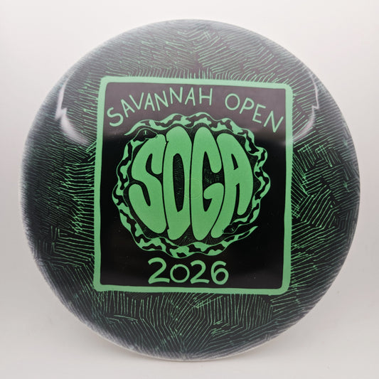 #19028 156g Green, Savannah Open Gold Diamond - Savannah Open