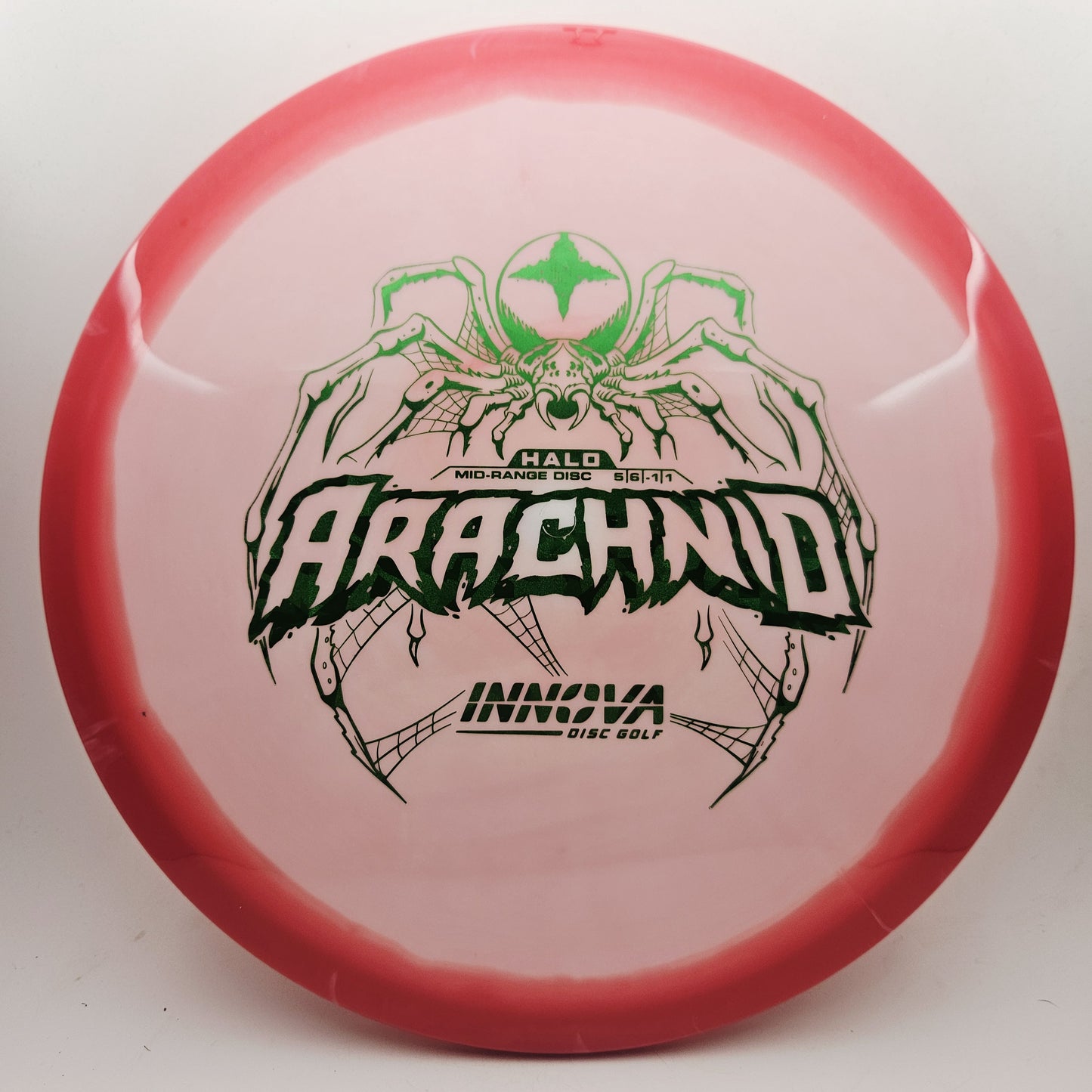 #20409 180g White / Red Halo Star Arachnid