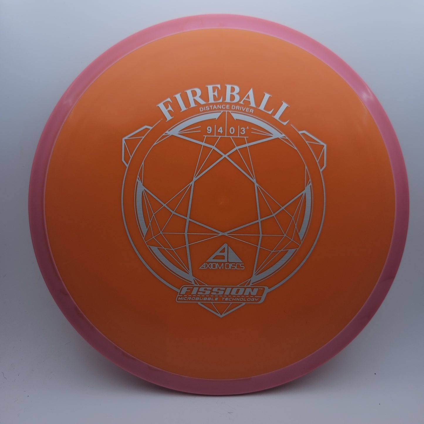 #9923 163g Orange / Pink Fission Fireball