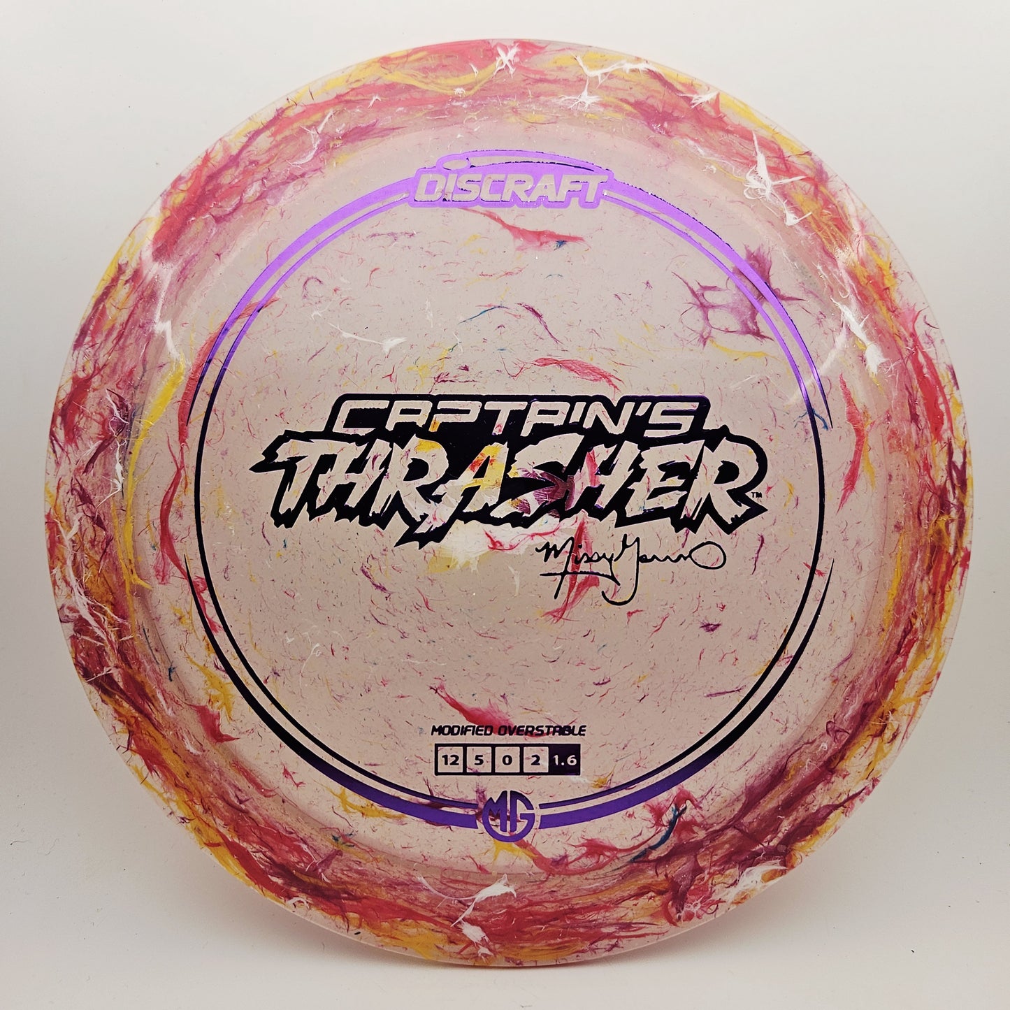 #14394 170-172g Pink, Missy Gannon Z Jawbreaker Captain's Thrasher
