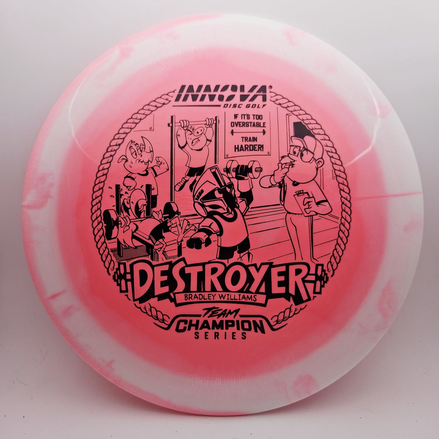#17649 156g Pink / White, Bradley Williams Tour Series BW Halo Star Destroyer - Bradley Williams Tour Series