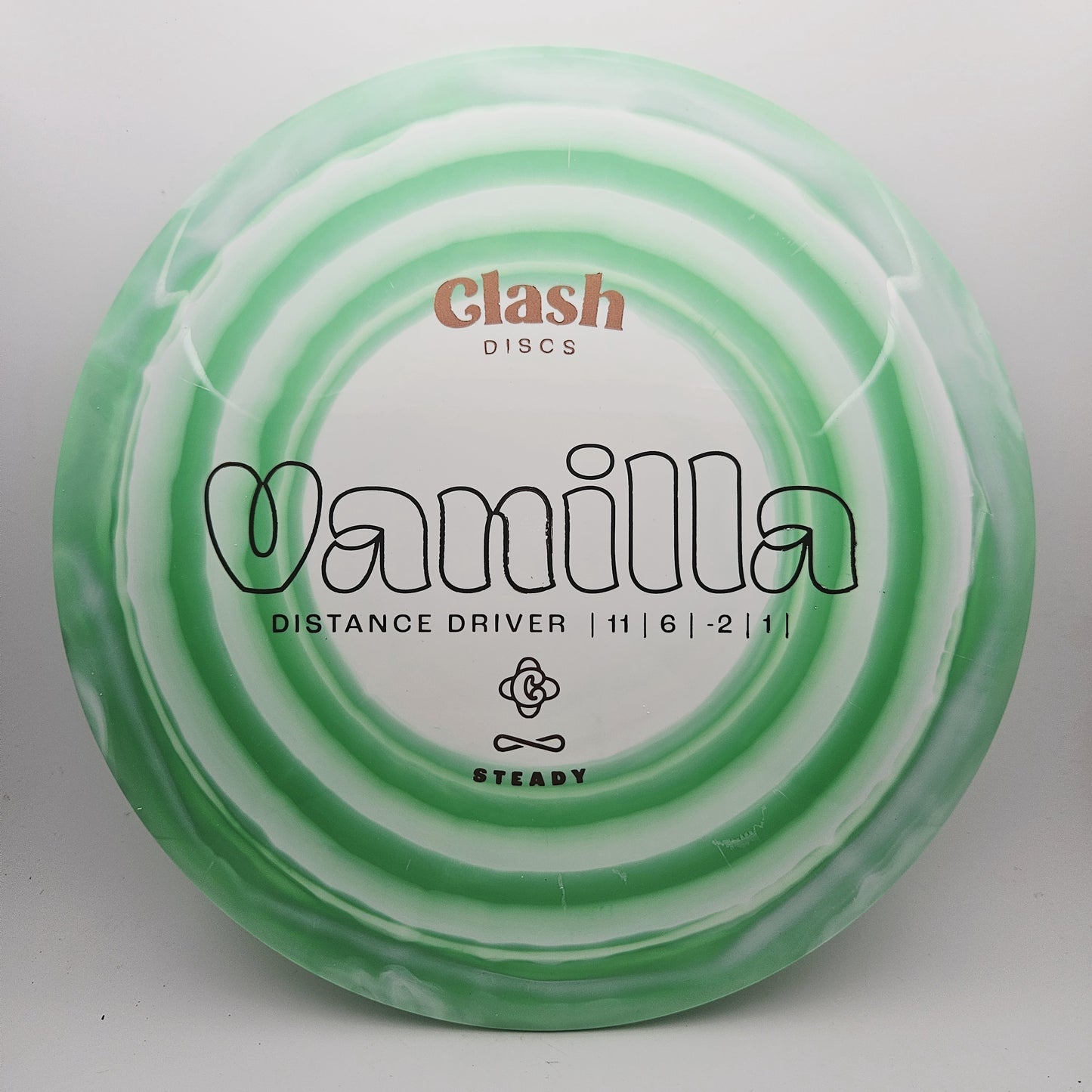 #13078 174g Green Steady Ring Vanilla