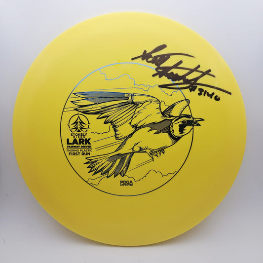 #13408 175g Yellow, First Run - Signed Thermo Lark