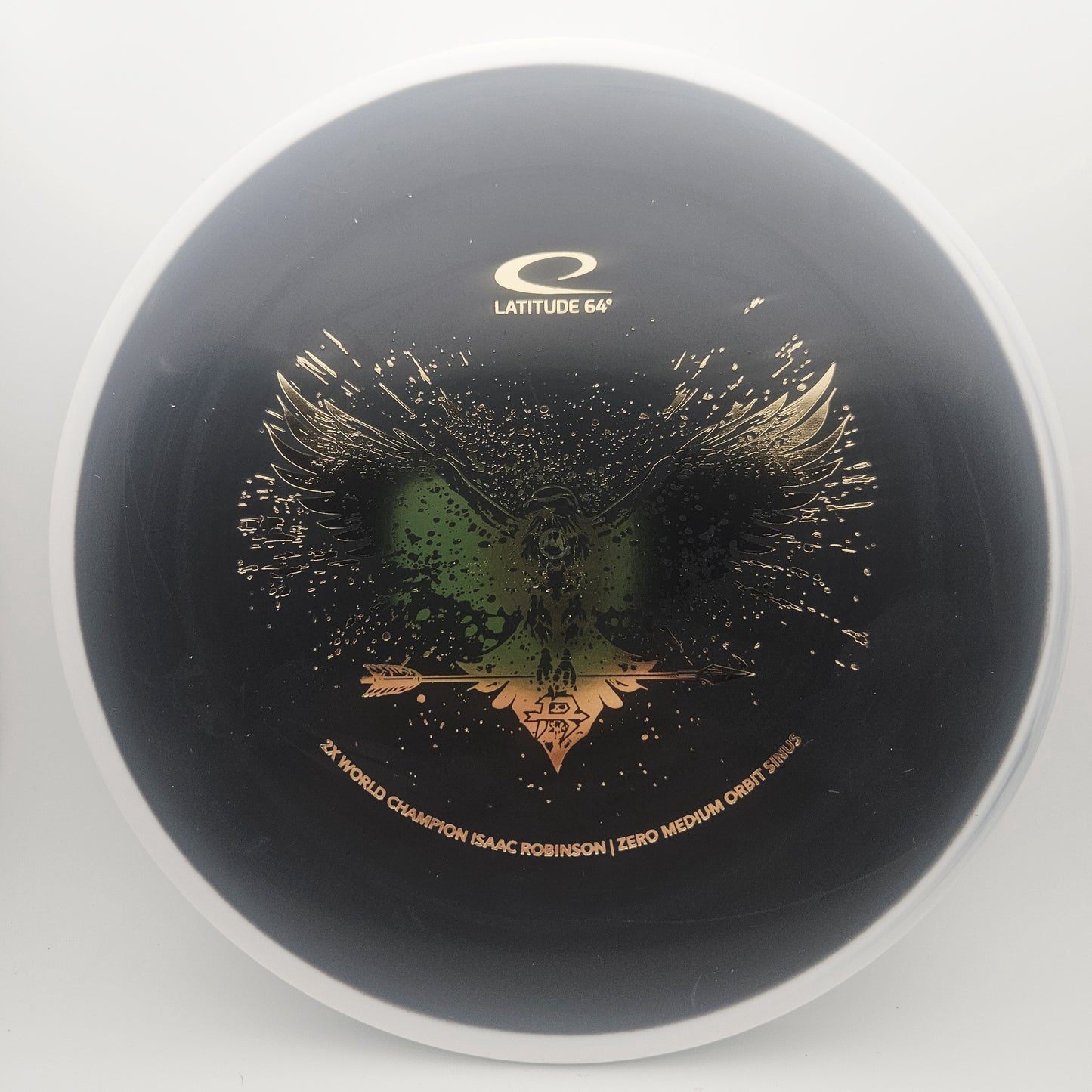 #15662 173g Black / White, Isaac Robinson Team Series Zero Medium Orbit Sinus