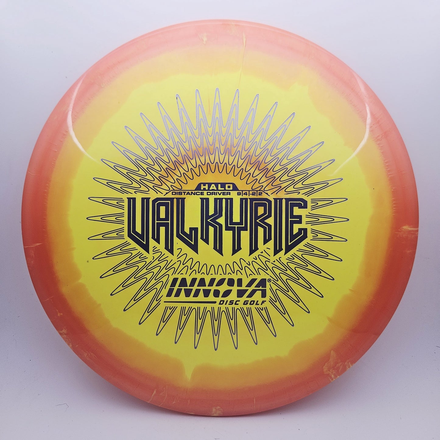 #13414 168g Yellow / Orange Halo Star Valkyrie