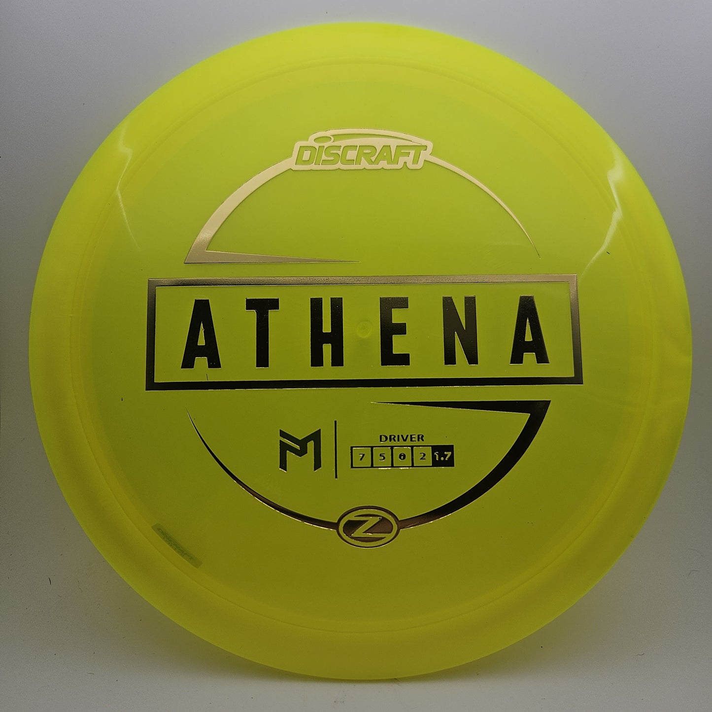 #8264 170-172g Yellow Z Athena