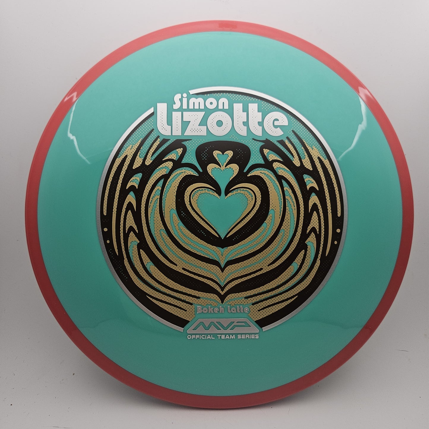 #18000 174g Teal / Red, Simon Lizotte Team Series - Bokeh Latte Neutron Bokeh - Simon Lizotte Team Series - Bokeh Latte