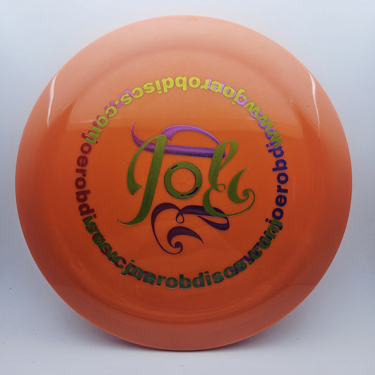 #14974 174g Orange, JRDG Misprint JRDG Neutron Turbulence - Misprint